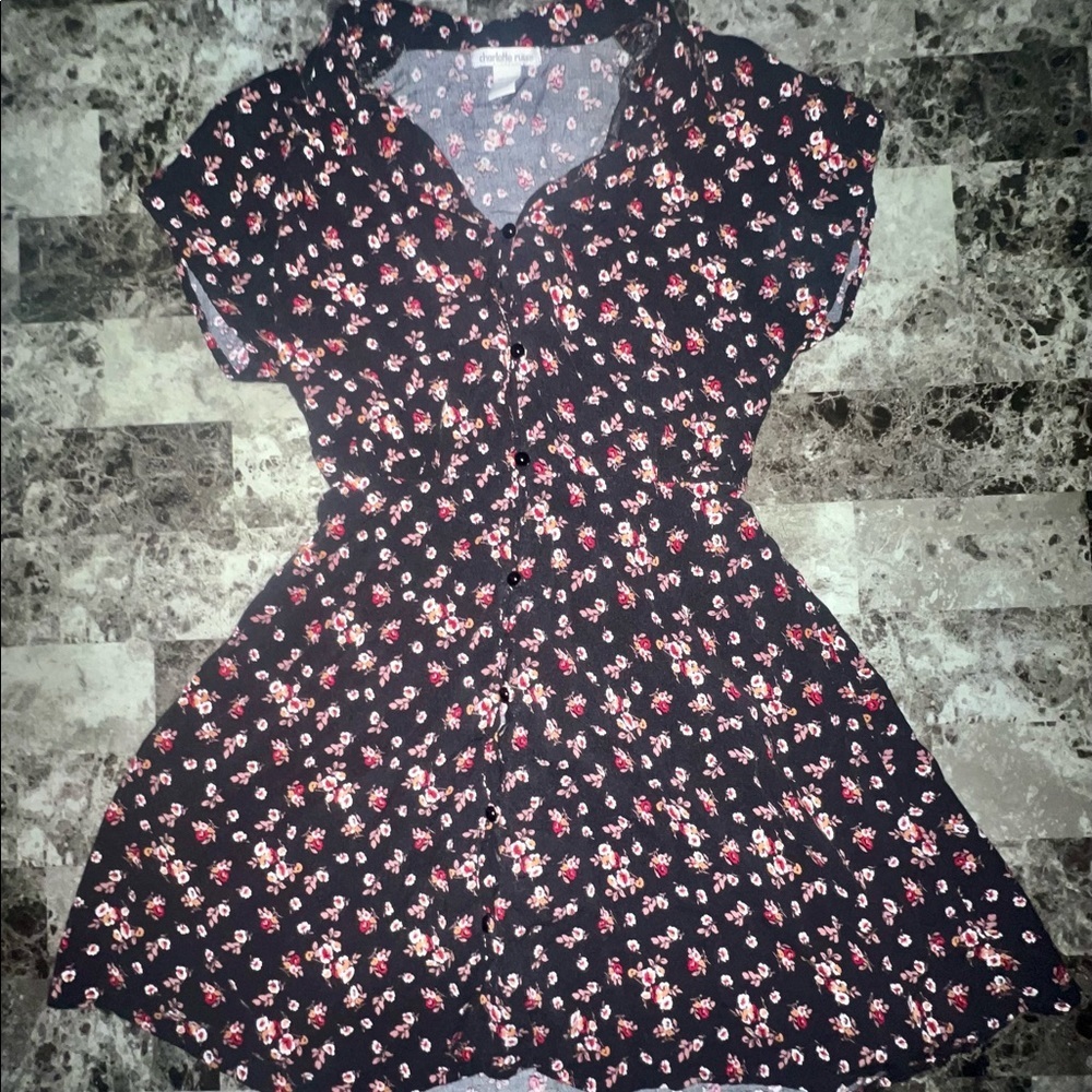Buttom Up Collared Dress